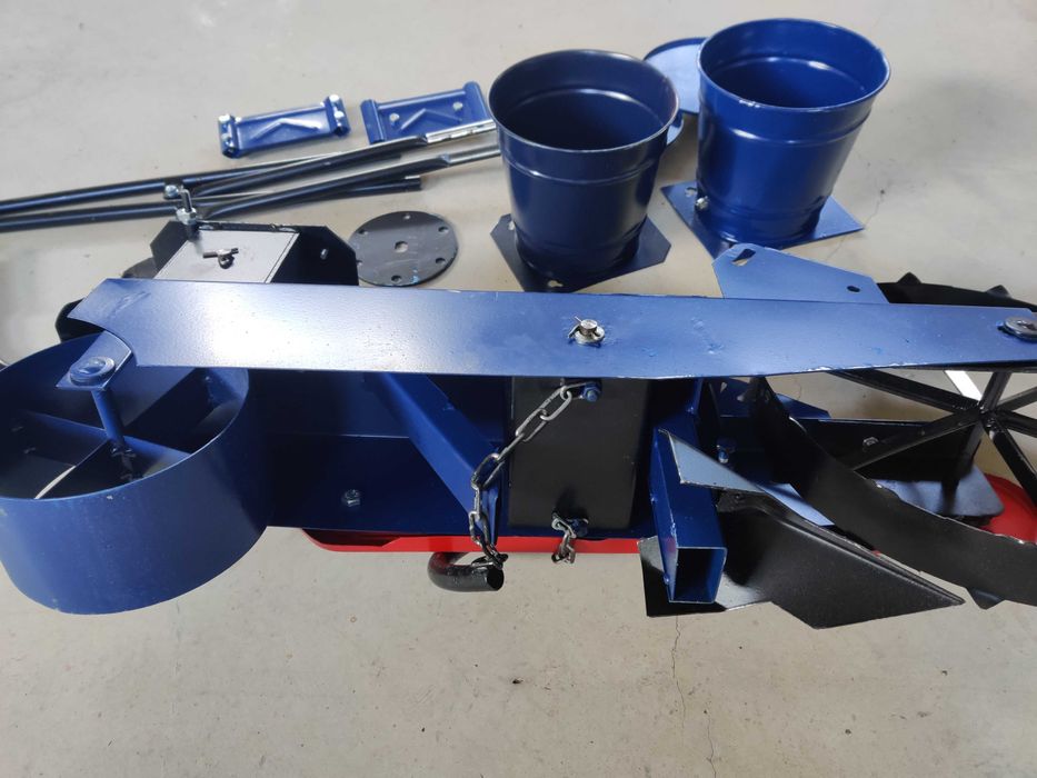 Semanatoare manuala porumb legume fasole 1 rand cu buncar pentru azot