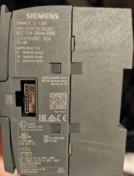 SIMATIC S7-1200 + doua extensii