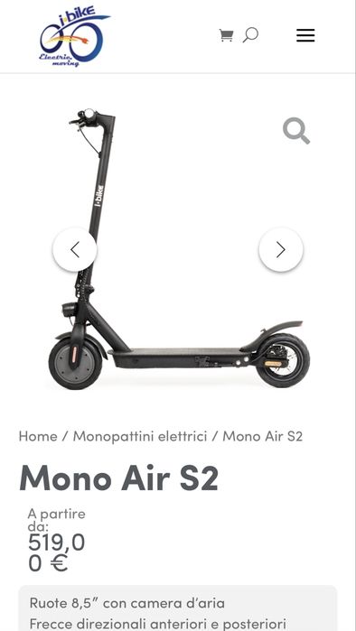Trotinega i bike mono air s2