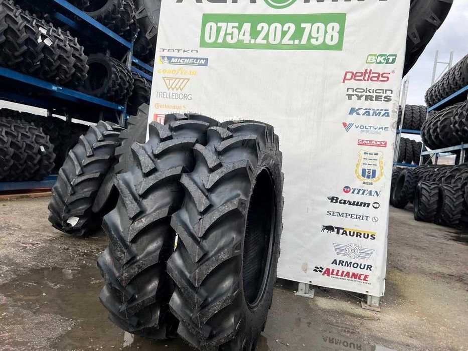 Anvelope noi de tractor 12.4-28 OZKA 8PR livrare rapida Cauciucuri