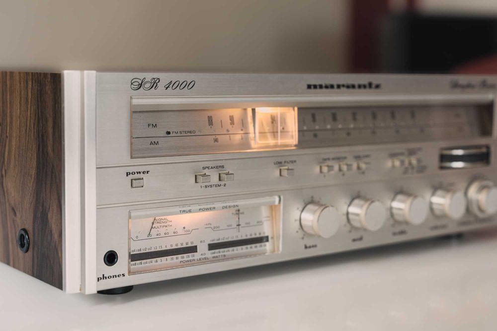 Amplituner Marantz SR4000 2 x 55 W 8ohm Vintage Sunet cald Marantz