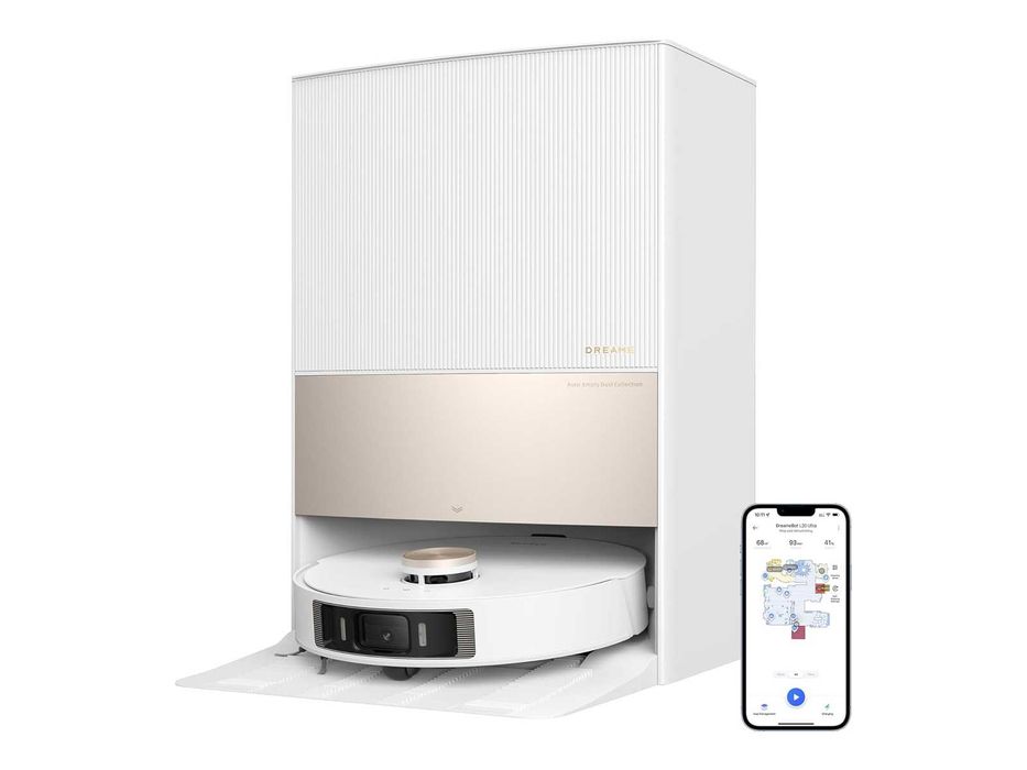 Прахосмукачка робот Dreame L20 Ultra AI видео Mop Self Cleaning 7000Pa