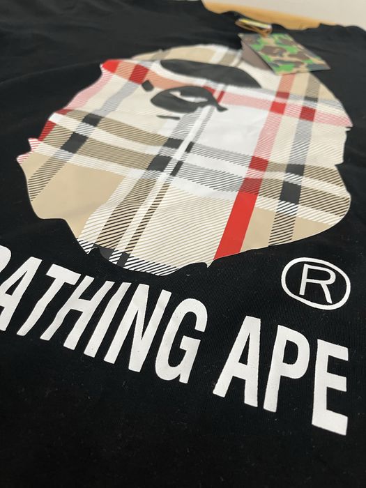 Tricou Bape x Burberry