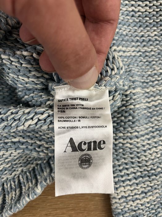 Acne Studios Sapata Twist дамски пуловер М
