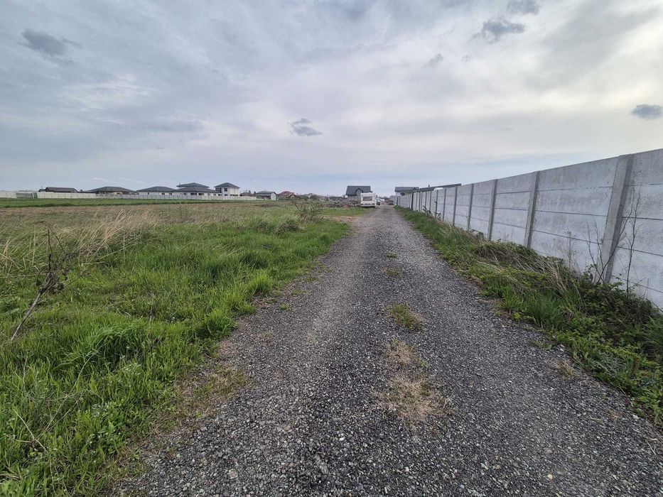 Teren intravilan construibil – 1.070 mp – Dragomirești-Vale, Str. Mahonului