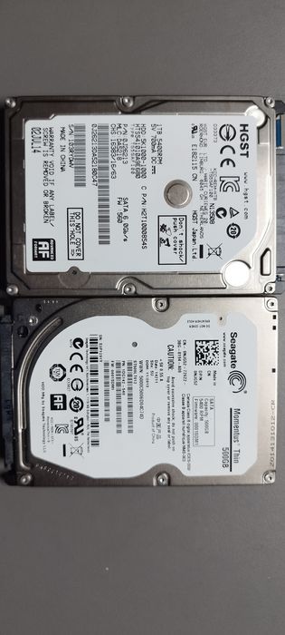 Hdd HGST 1TB+Hdd Seagate 500 Gb
