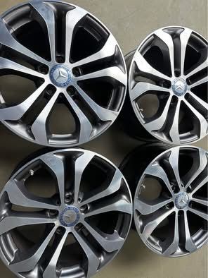 Set jante 17 bicolore Mercedes