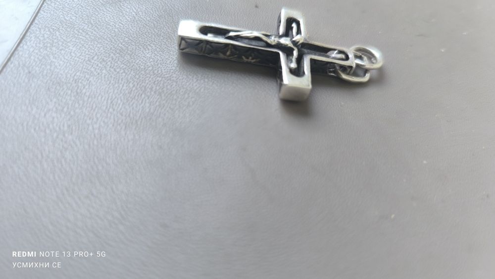 Сребърен кръст 925
