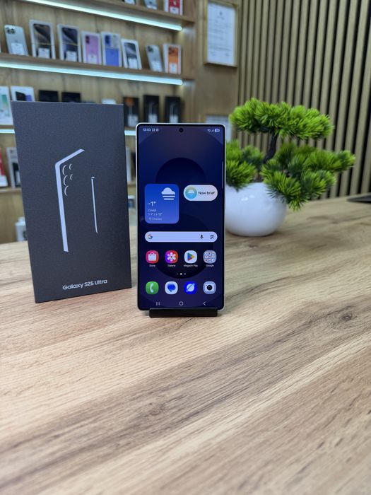‼️Samsung S25 Ultra 256GB Silverblue - Ca nou - Garantie 12 luni