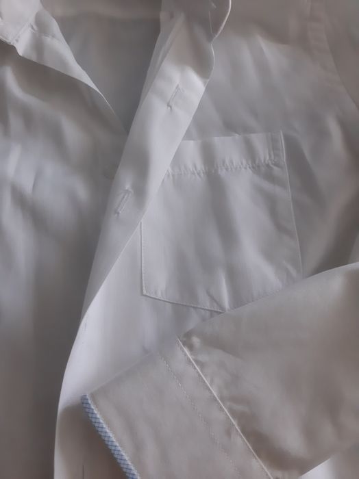 Рубашка белая школьная