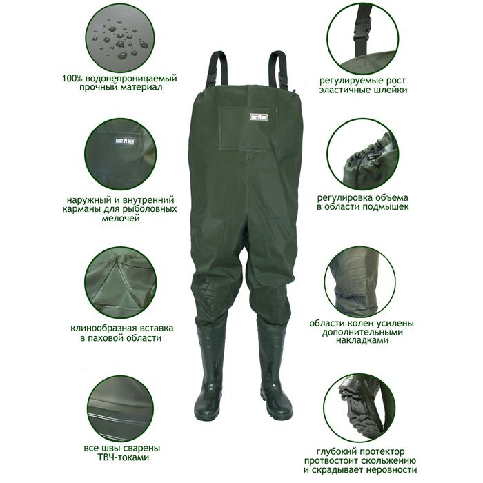 Комбинезон рыбацкий ПВХ