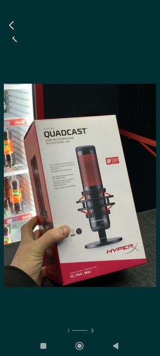 Hyperx Quadqast Микрофон