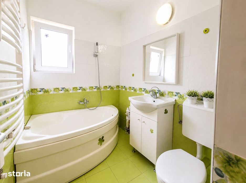 Apartament finisat 3 camere , 53 m , Zona linistita sub Padure , parca