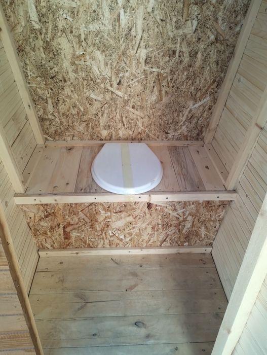 Туалет Теремок Вагонка