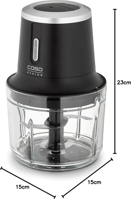 Безжичен чопър CASO Chop & Go с 4 остриета,2300 оборота в минута,200w