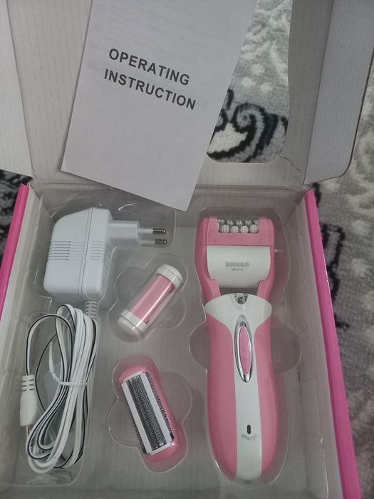 Epilator aparat ayollar uchun