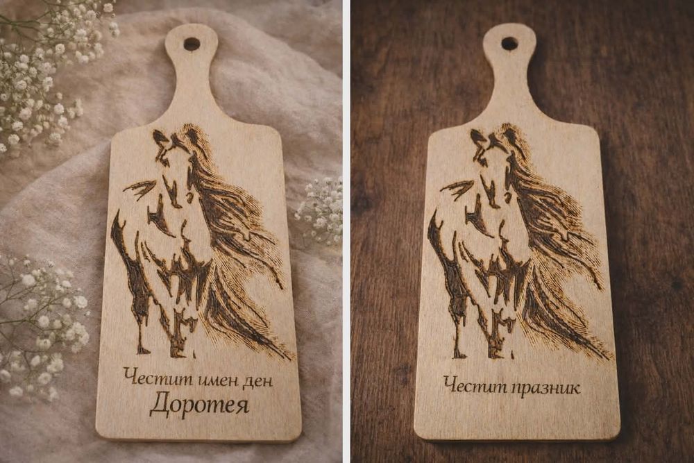 Уникални дървени гравюри – персонализирани подаръци по ваш вкус!