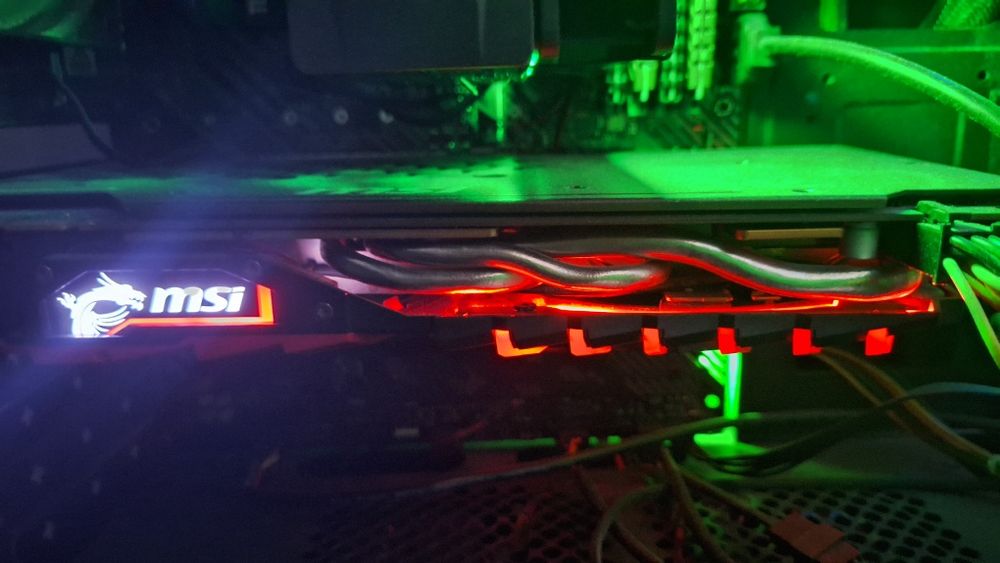GPU :GTX 1070ti + CoolerMaster 600w psu