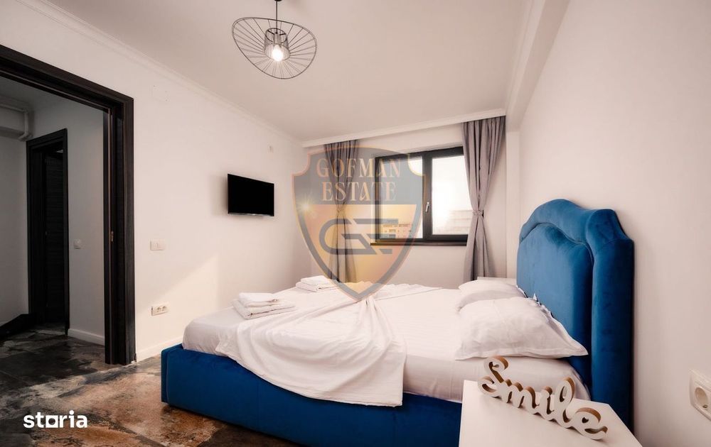 2 camere, Mamaia Nord LIDL mobilat si utilat modern, balcon, et 2, ter