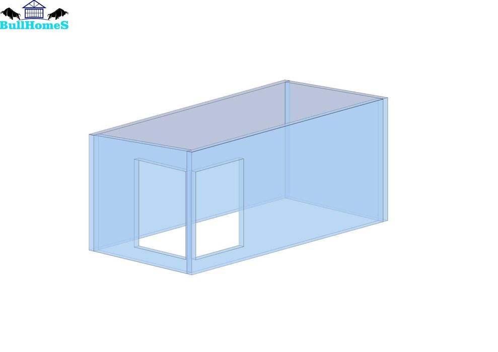 Къща,Бунгало,Преместваема къща,Сглобяеми къщи,Модулни,Жилищни-16.8м²