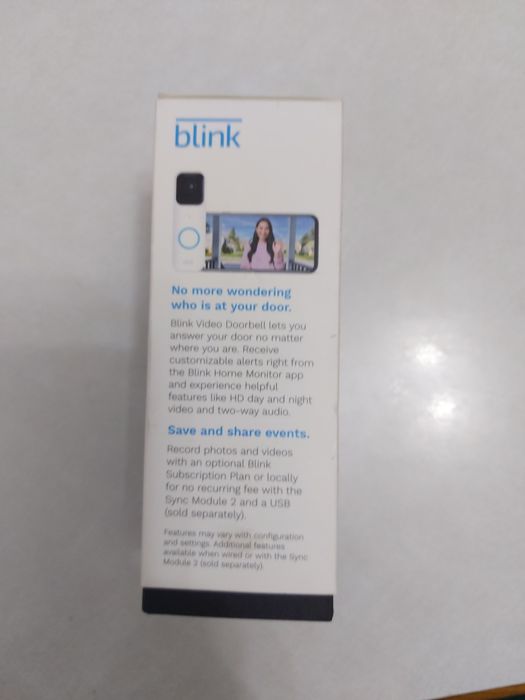 Blink Wi-Fi камера дверной видеоглазок