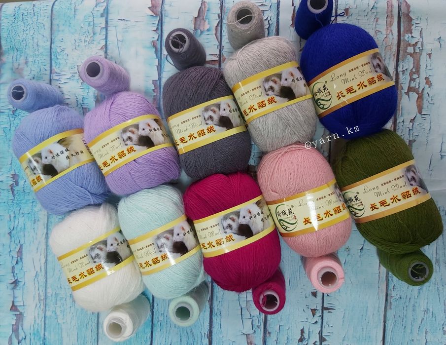 Продам Пряжа пух норки