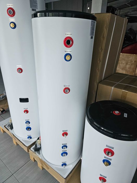 Неръждаем буферен съд 200 литра - за термопомпа и други приложения