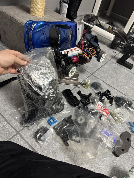 Automodel rc cu telecomanda tamiya tt02 1:10 drift competitie 4x4