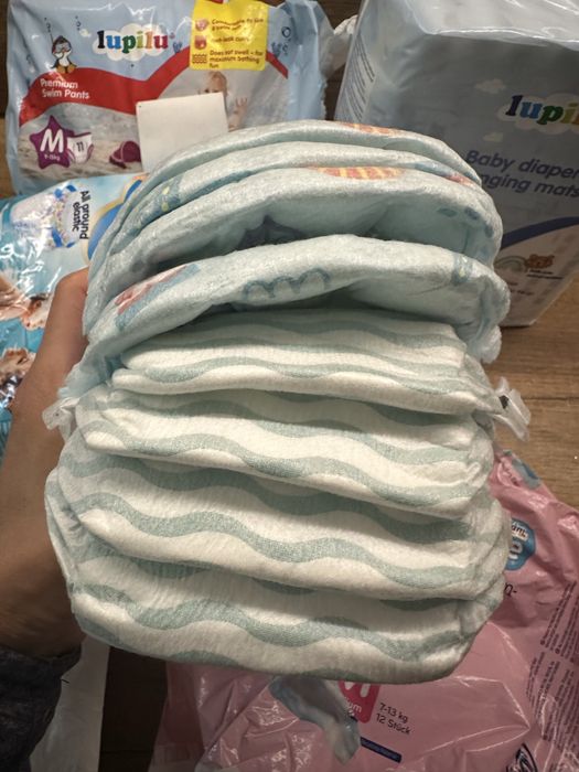 Памперси за плуване+подложки