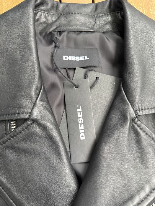 DIESEL байкър яке от естествена кожа