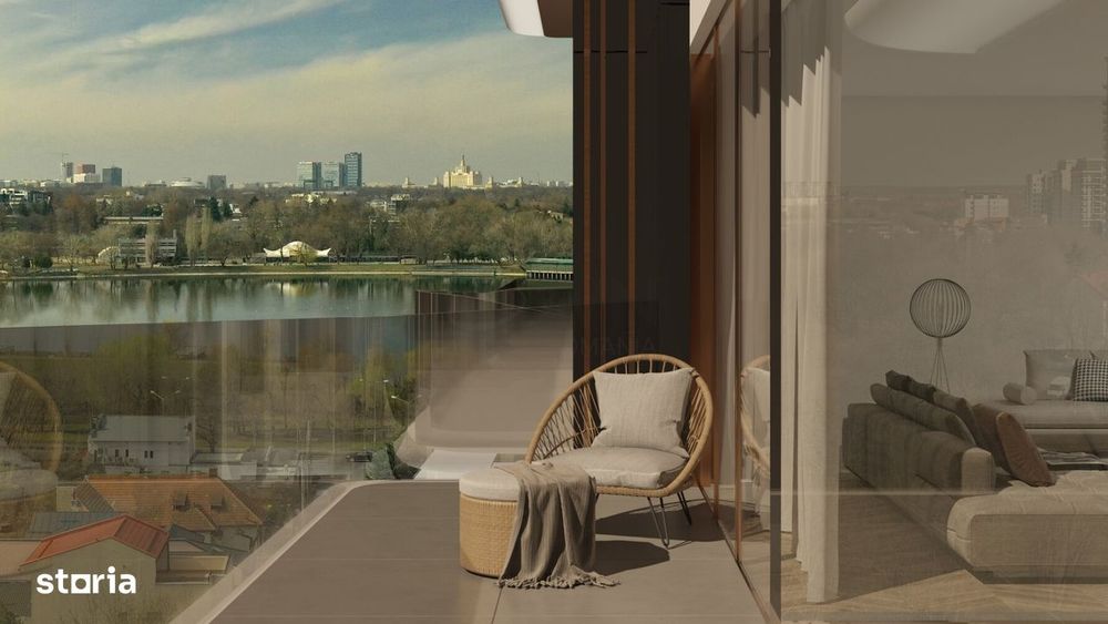 3 camere l vedere Lacul Floreasca l 177mp utili — fotografia 1