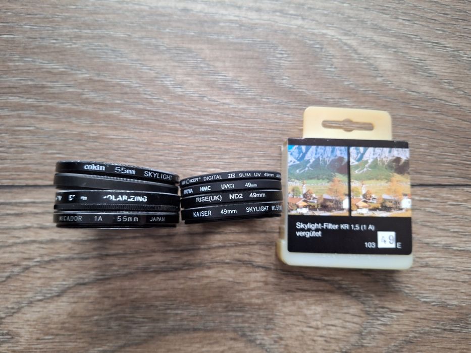 Filtre UV, ND, CPL -- 49,52,58,62, 67, 72, 95 mm