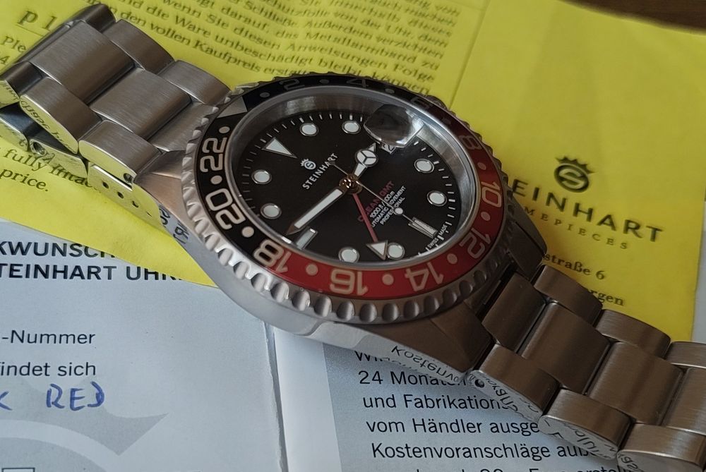 Diver 300m, Steinhart Ocean One GMT Coke