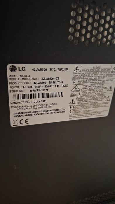 Televizor LG 42LW5500-ZE