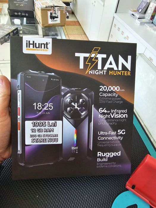 iHunt Titan Night Hunter, 12/256 GB, Sigilat, 2 ani garanție
