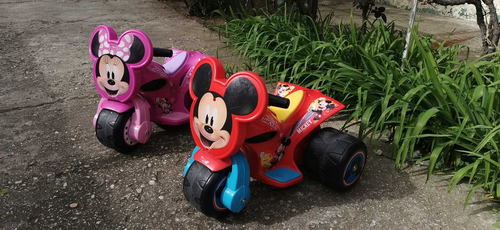 Triciclete electrice copii Mickey si Minnie / pret bucata