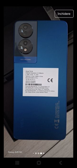 Telefon nou Tcl 256gb