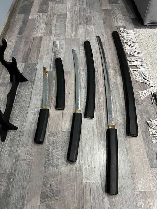 Японски меч, комплект от три броя