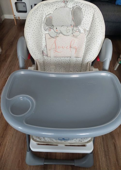 LORELLI Classic Стол за хранене CRYSPI grey elephant