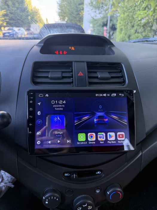 Navigatie Android Chevrolet Spark  Carplay , Android Auto