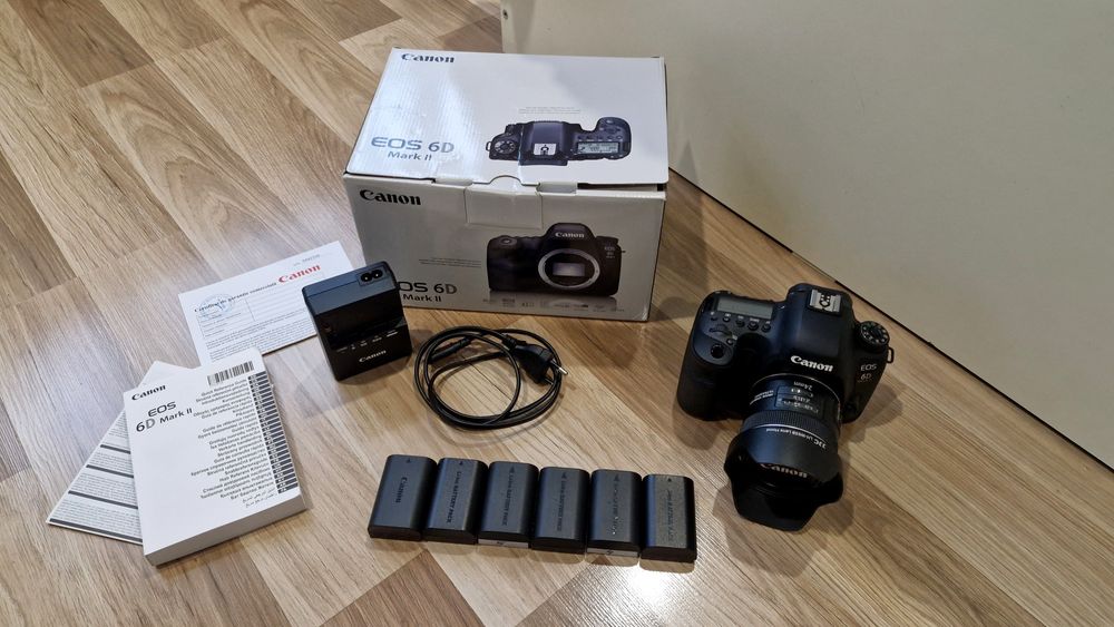 Camera DSLR Canon 6d mark 2  + 24mm f.2.8