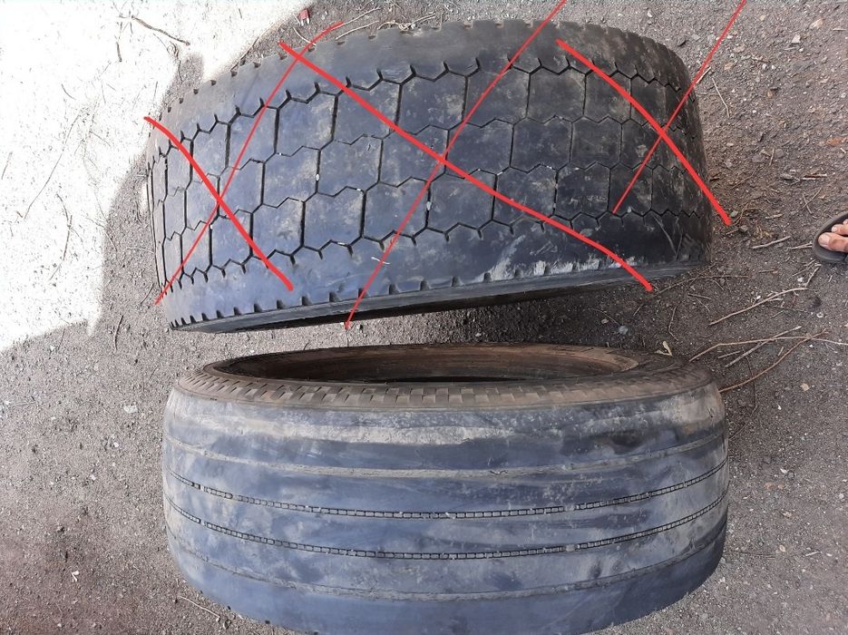 Шины 315.60 б.у.22.5