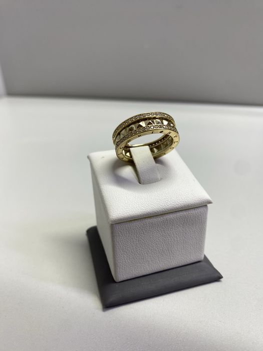 Золотое кольцо Bulgari  #33830