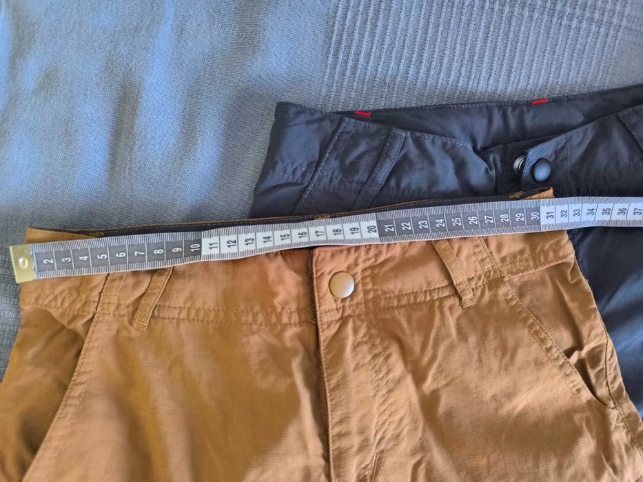 2 Pantaloni drumeție scurt/lung , 8 ani, subțiri - 70 Ron
