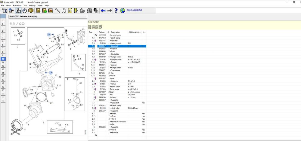 Instalare Scania Multi 2024.10 manuale de reparatii, catalog de piese