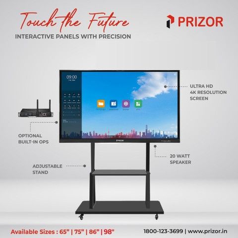 Интерактивная панель MYPRO 98″ 4K — максимальный экран для залов 24/7