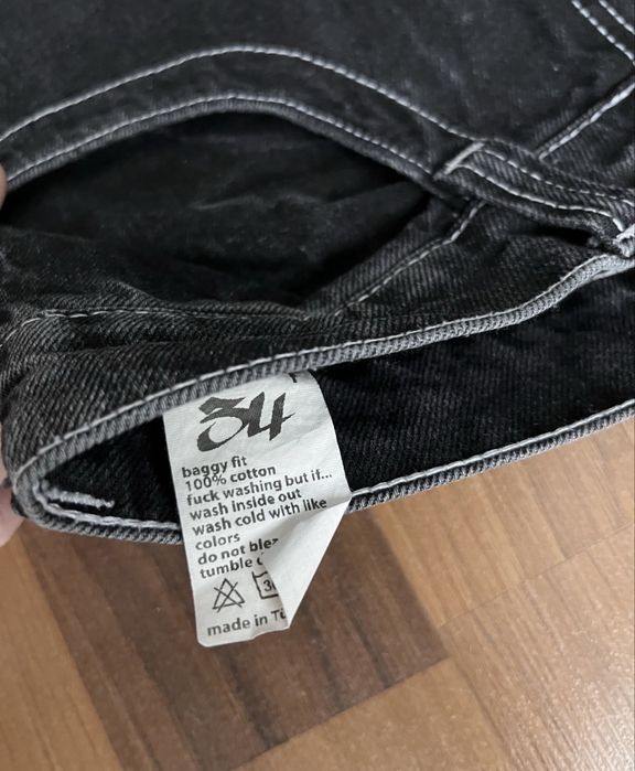 3pmwear antique black jeans