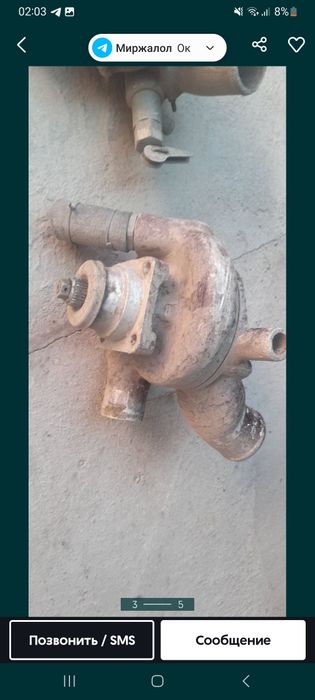 Spestexnika zapchastlari pompalar sotiladi 2 ta bor