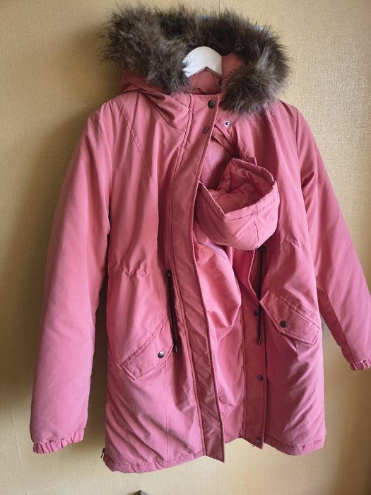 Зимна парка за бременни и бебеносещи Bonprix
