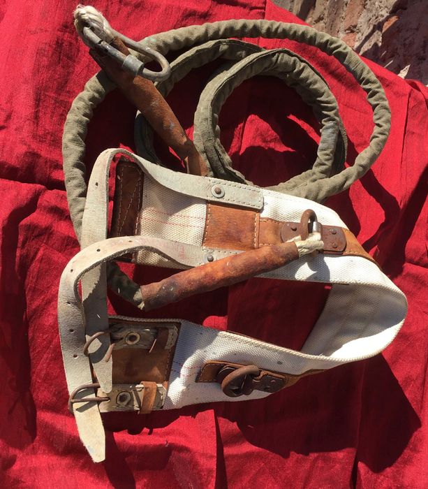 Здрав осигурителен колан за катерене и ремонтни работи с яко въже 1.7м